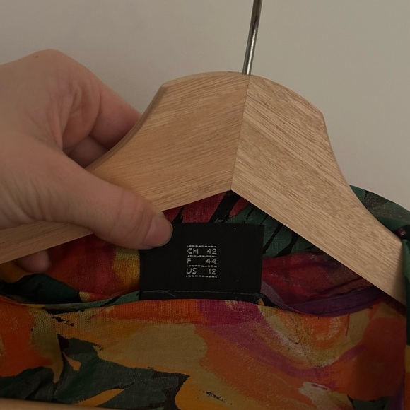 Akris Multicolor Floral Blouse - Picture 5 of 5